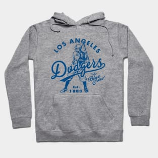 Old Style Los Angeles Dodgers 2 by Buck Tee Hoodie